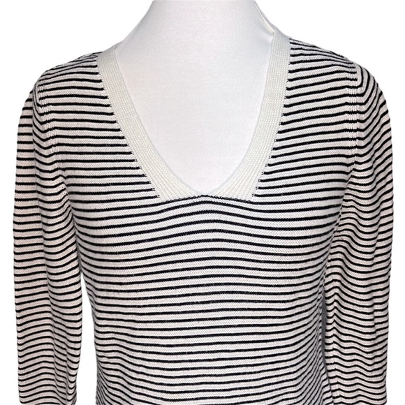 Talbots Nautical Striped Sweater - Picture 3 of 7